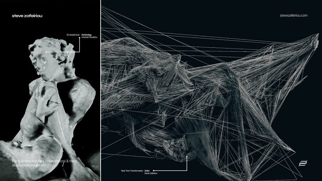 Creative Process Digital Art - Interactive Art Example of existance