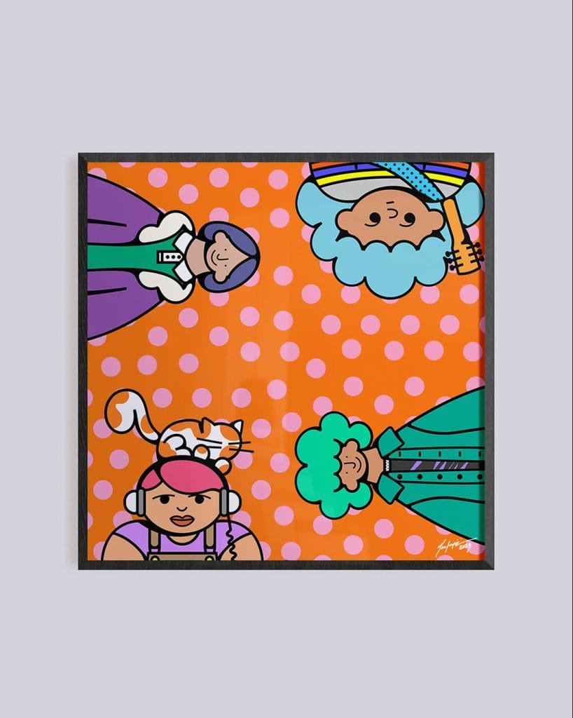 Nostalgie World, Generative Print