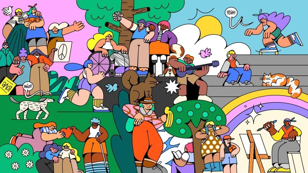 Technology and Mental Health: Nostalgie World project by Saphire Labs.