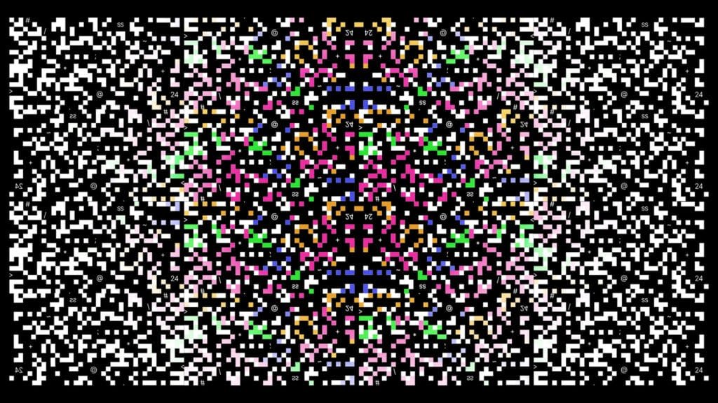 cute pixel art: generative artwork by Steve Zafeiriou