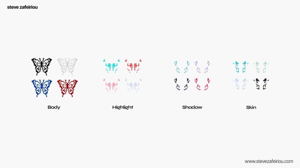 Butterfly Art: Generative Collection Elements 