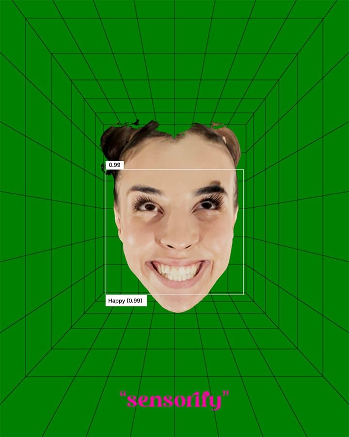 Emotional Perspectives Survey / Principles of behavior: Happy Emotion 3D Scan