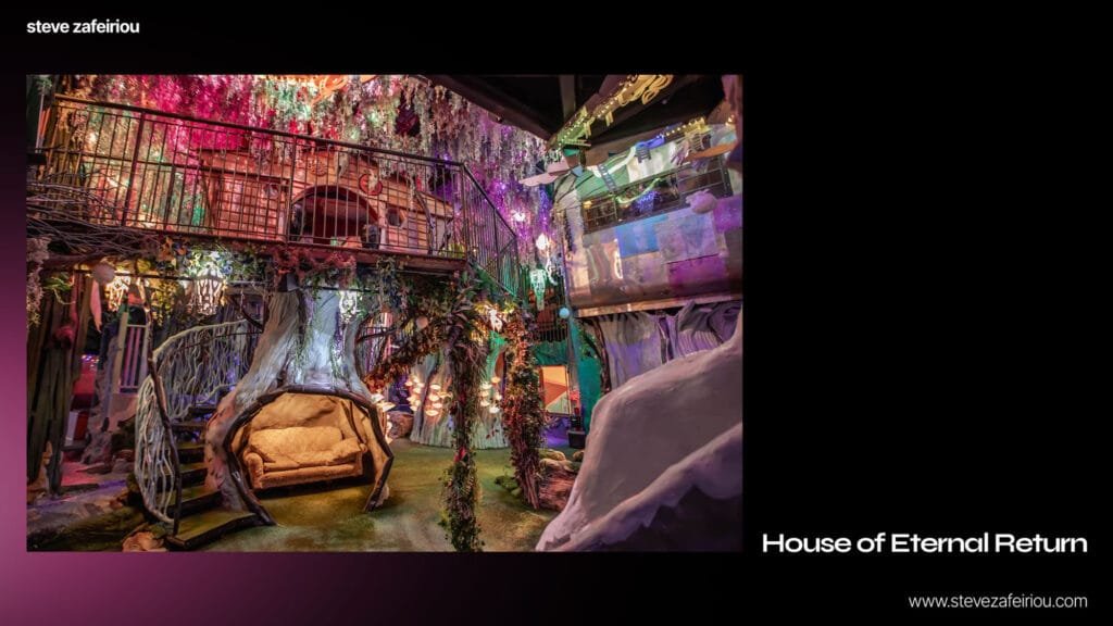 Immersive Storytelling in Installations: House of Eternal Return: The Original Meow Wolf