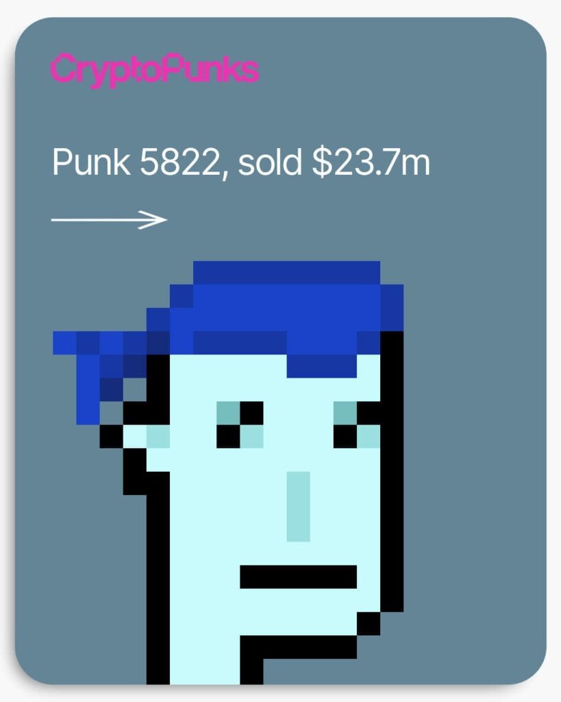 Easy Pixel Art: The largest Cryptopunk Sale