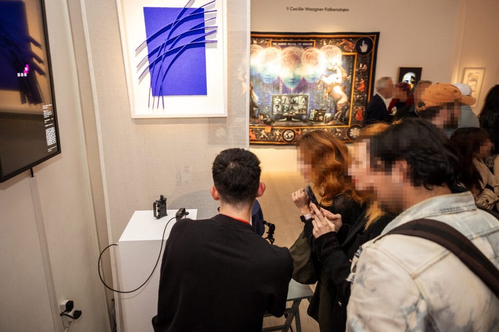Generative Art Portfolio: British Art Fair 2024, Saatchi Gallery - Exhibiting Choice by Steve Zafeiriou