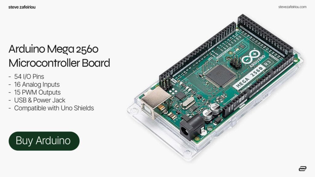 Arduino Installation Control Programming: Arduino Mega R3 