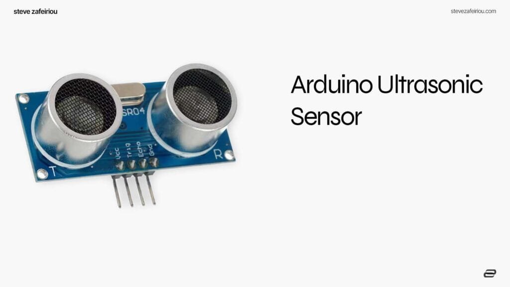 Best Sensors for Interactive Art: Arduino Ultrasonic Sensor (HC-SR04), a cost-effective distance measuring device ideal for motion detection and proximity-based interactive art installations.