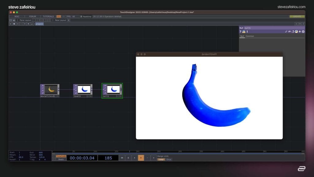 touchdesigner example