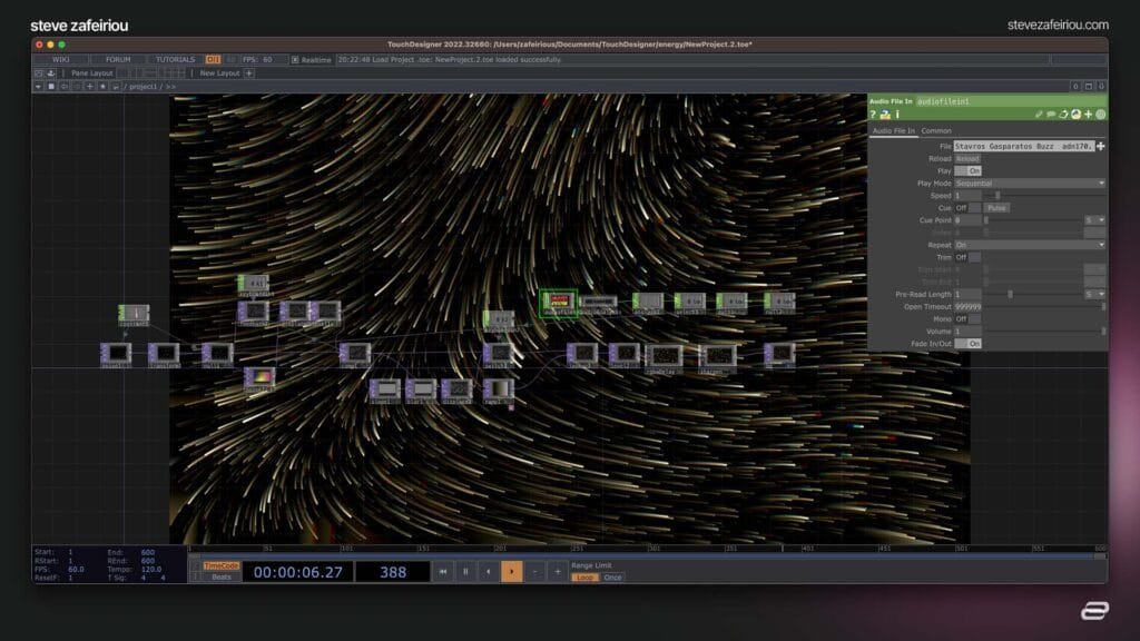 TouchDesigner Tutorial for Beginners: Noise Interactive visuals