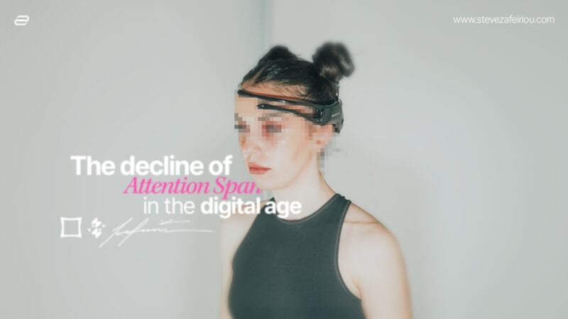the decline of attention span
