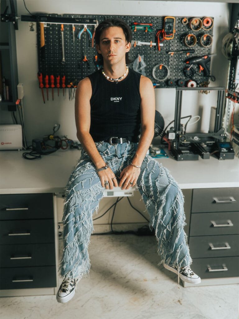 Steve Zafeiriou's Portrait 2025 at Saphire Labs.