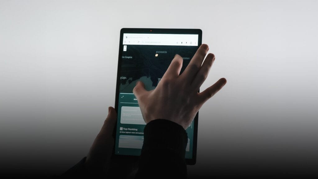 Custom SaaS art & technology services dashboard showing interactive experience visualisation, modern interfaces and data-driven digital solutions