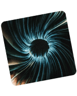 Generative art ‘eye’ graphic combining digital AI-inspired elements and abstract visual data streams to represent machine-driven creativity and vision