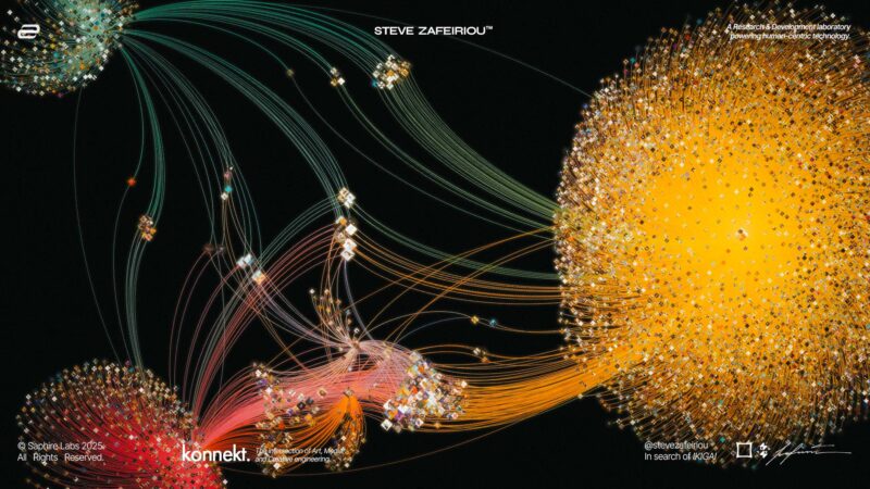 Identity as a System: Generative artwork by Steve Zafeiriou exploring self perception and identity in the digital age.