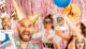 Audiovisual performance titled Qualia, cover image showing 3 people partying with digital AI effects